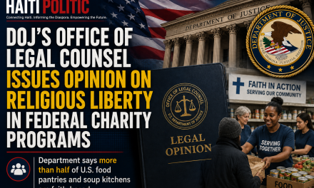 DOJ’s Office of Legal Counsel Issues Opinion on Religious Liberty in Federal Charity Programs