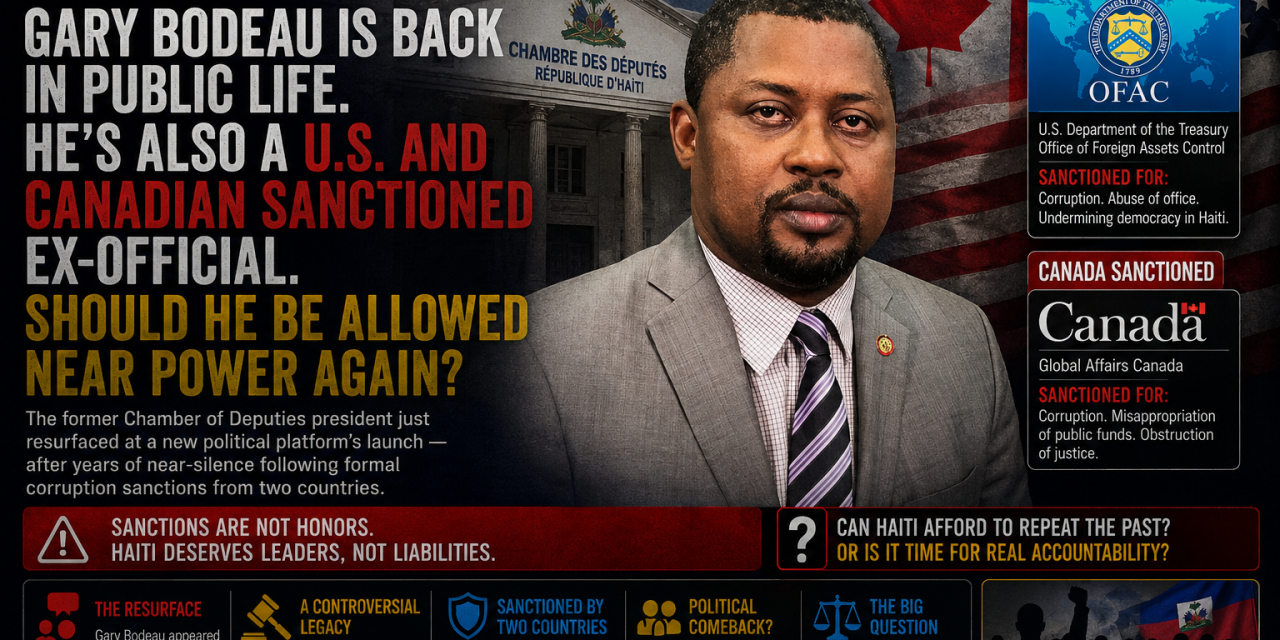 INVESTIGATION: Gary Bodeau Is Back in Public Life. He’s Also a U.S. and Canadian Sanctioned Ex-Official. Should He Be Allowed Near Power Again?