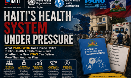 HAITI’S HEALTH SYSTEM UNDER PRESSURE
