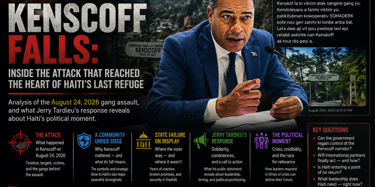 Kenscoff Falls: Inside the Attack That Reached the Heart of Haiti’s Last Refuge