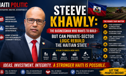 🇭🇹 HAITI POLITIC INVESTIGATION – STEEVE KHAWLY: THE BUSINESSMAN WHO WANTS TO BUILD—BUT CAN PRIVATE-SECTOR LOGIC REBUILD THE HAITIAN STATE?