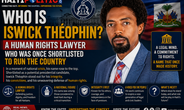 Who Is Iswick Théophin? A Human Rights Lawyer Who Was Once Shortlisted to Run the Country