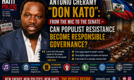 ANTONIO CHÉRAMY “DON KATO”: FROM THE MIC TO THE SENATE — CAN POPULIST RESISTANCE BECOME RESPONSIBLE GOVERNANCE?
