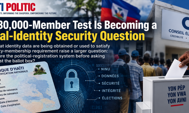 Haiti’s 30,000-Member Test Is Becoming a National-Identity Security Question