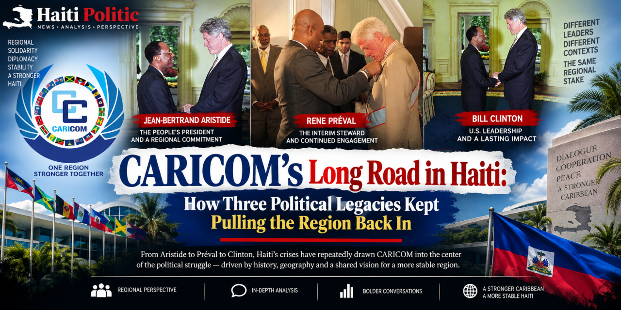 CARICOM’s Long Road in Haiti: How Three Political Legacies Kept Pulling the Region Back In