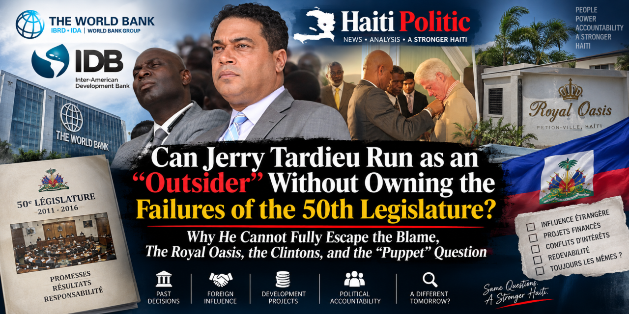 Can Jerry Tardieu Run as an “Outsider” Without Owning the Failures of the 50th Legislature?