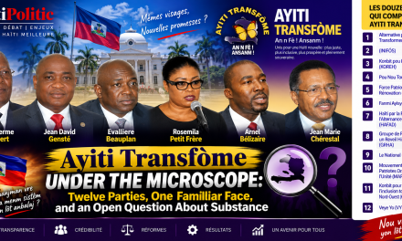 Ayiti Transfòme Under the Microscope: Twelve Parties, One Familiar Face, and an Open Question About Substance