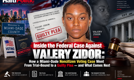 Inside the Federal Case Against Valery Zidor: How a Miami-Dade Noncitizen Voting Case Went From Trial-Bound to a Guilty Plea — and What Comes Next