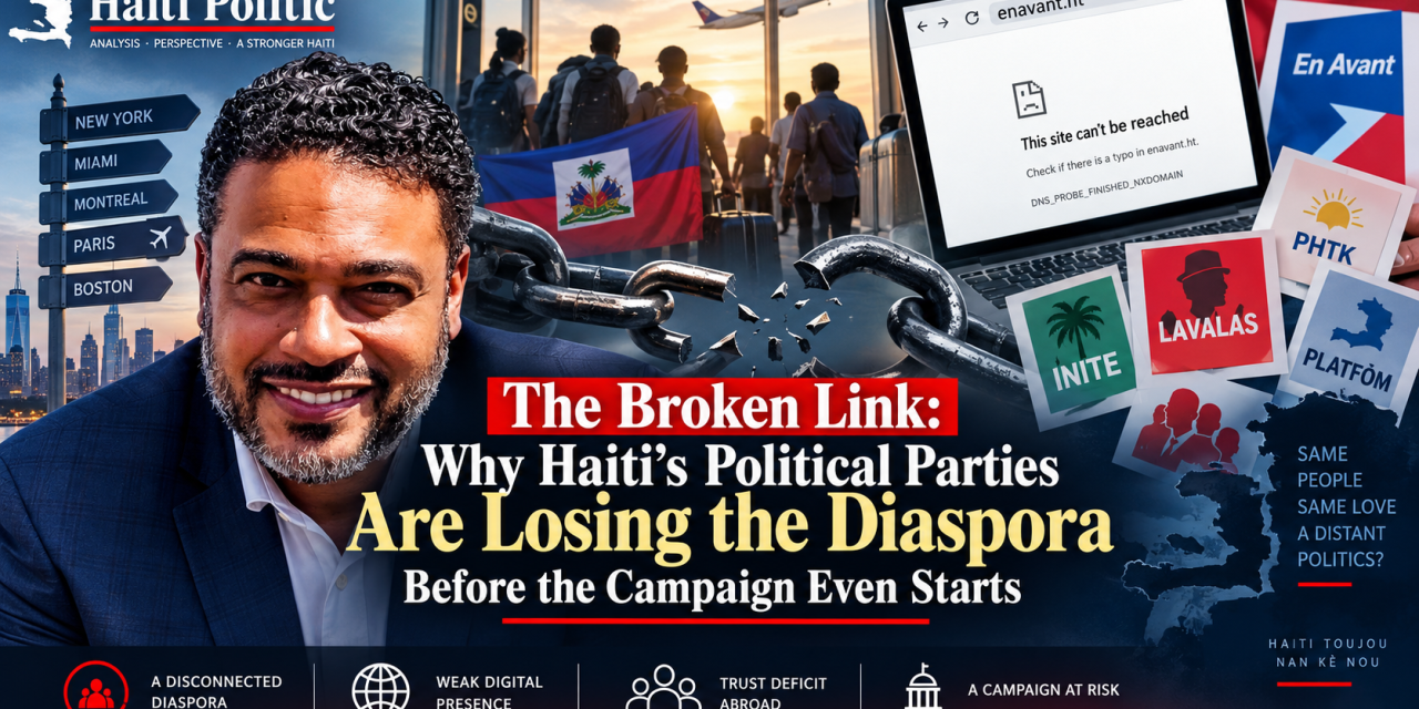 The Broken Link: Why Haiti’s Political Parties Are Losing the Diaspora Before the Campaign Even Starts
