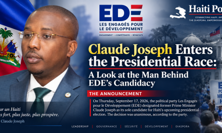 Claude Joseph Enters the Presidential Race: A Look at the Man Behind EDE’s Candidacy