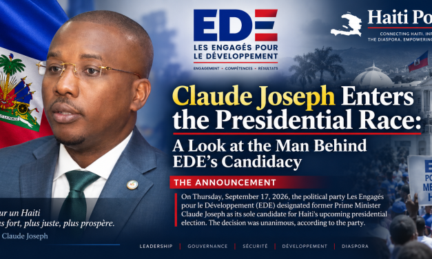 Claude Joseph Enters the Presidential Race: A Look at the Man Behind EDE’s Candidacy