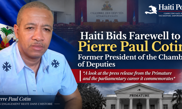 Haiti Bids Farewell to Pierre Paul Cotin, Former President of the Chamber of Deputies