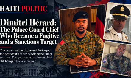 Dimitri Hérard: The Palace Guard Chief Who Became a Fugitive and a Sanctions Target
