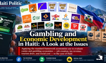 Gambling and Economic Development in Haiti: A Look at the Issues