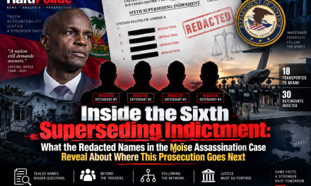 Inside the Sixth Superseding Indictment: What the Redacted Names in the Moïse Assassination Case Reveal About Where This Prosecution Goes Next