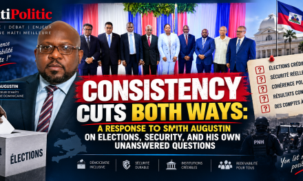 Consistency Cuts Both Ways: A Response to Smith Augustin on Elections, Security, and His Own Unanswered Questions