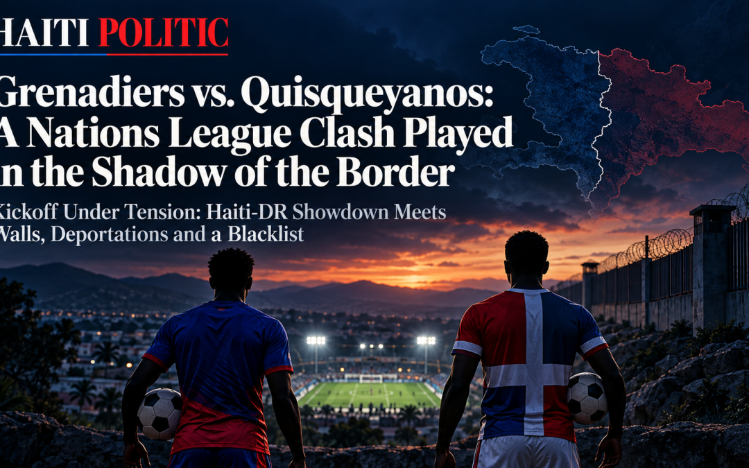 Kickoff Under Tension: Haiti-DR Showdown Meets Walls, Deportations and a Blacklist