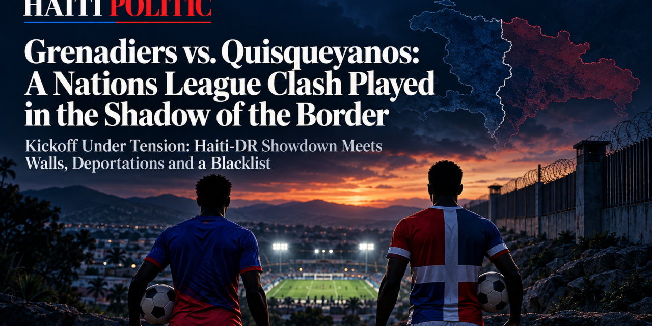 Kickoff Under Tension: Haiti-DR Showdown Meets Walls, Deportations and a Blacklist