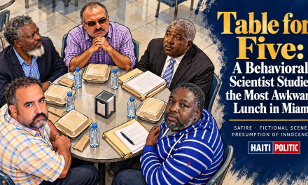 Table for Five: A Behavioral Scientist Studies the Most Awkward Lunch in Miami