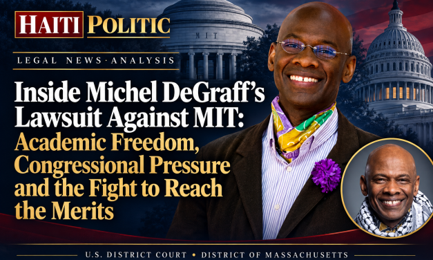Inside Michel DeGraff’s Lawsuit Against MIT: Academic Freedom, Congressional Pressure and the Fight to Reach the Merits