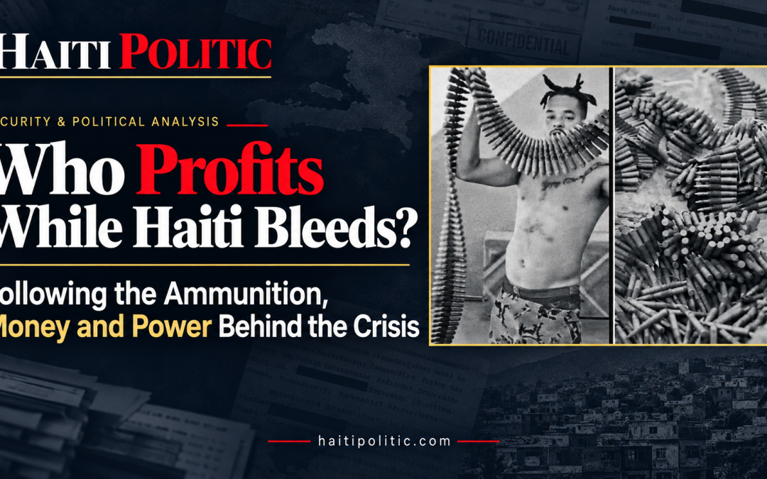 Who Profits While Haiti Bleeds? Following the Ammunition, Money and Power Behind the Crisis