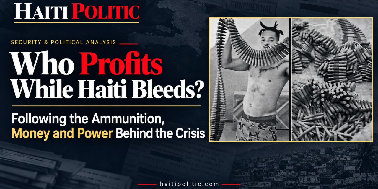 Who Profits While Haiti Bleeds? Following the Ammunition, Money and Power Behind the Crisis